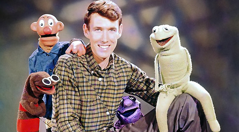 Джим Хенсон и ящерица Кермит»