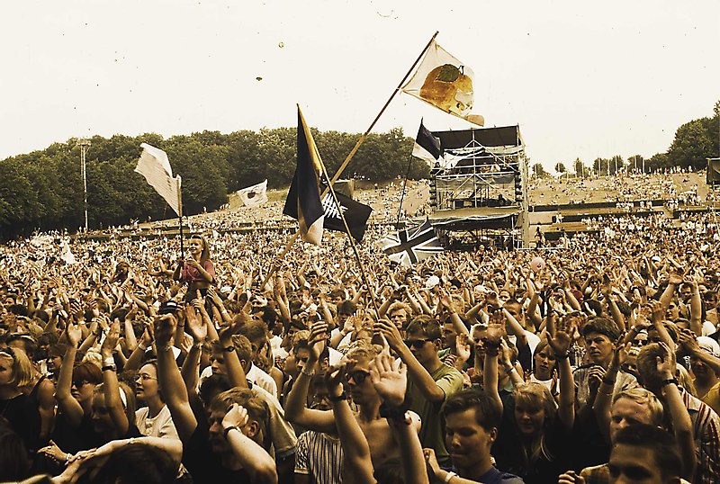 Певческое поле Таллинна, фестиваль Rock Summer, 1988 год