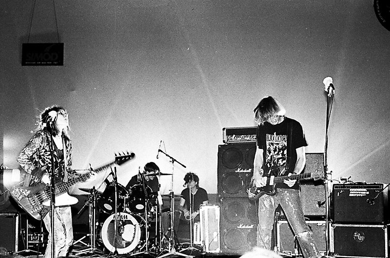 Sonic Youth в к/з «Орлёнок», 1989 год. Фото: Лев Гончаров