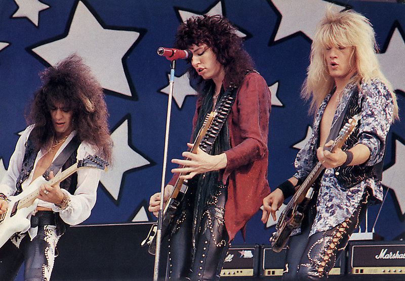 Группа Cinderella в «Лужниках», 1989 год