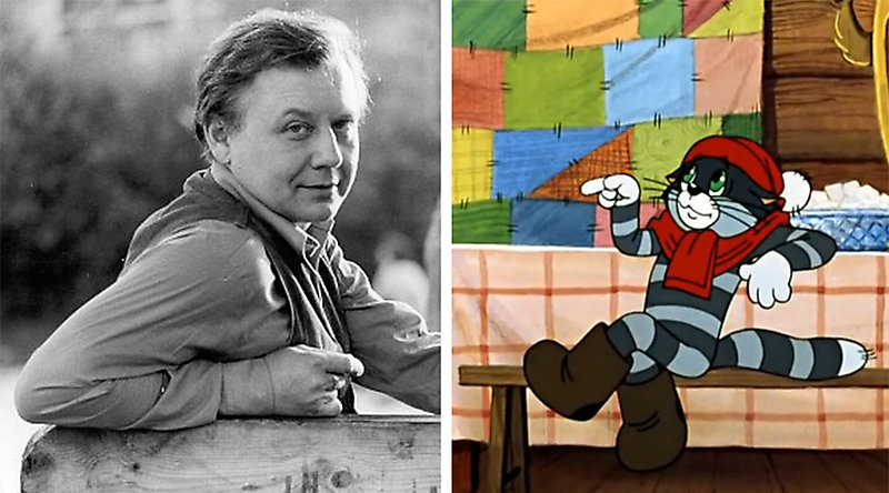 Олег Табаков и кот Матроскин