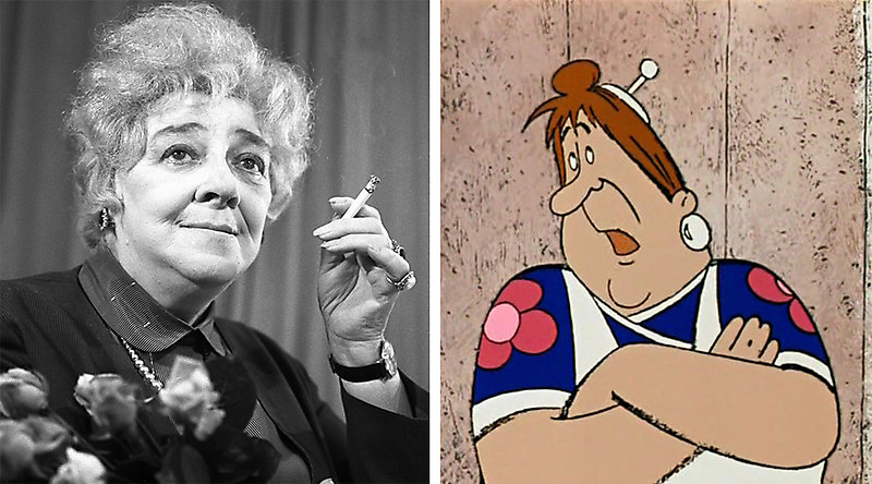 Фаина Раневская и Фрекен Бок