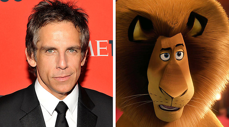 Бен Стиллер и лев Алекс